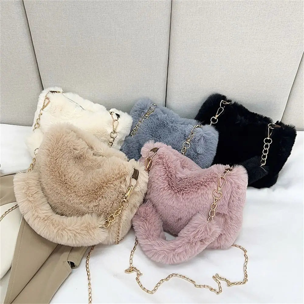 Luxury Fluffy Shoulder Bag