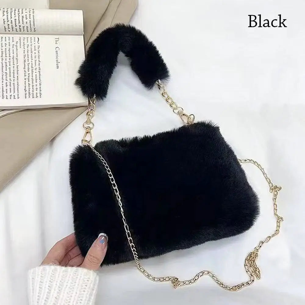 Luxury Fluffy Shoulder Bag